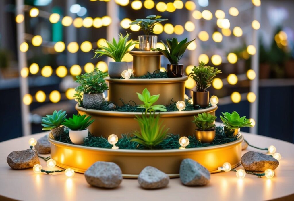 Creative Ways to Display Mini Artificial Plants