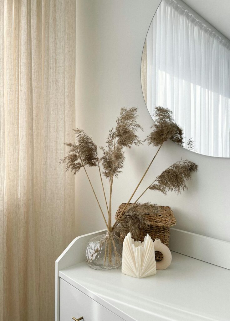 Boho Artificial Pampas Grass