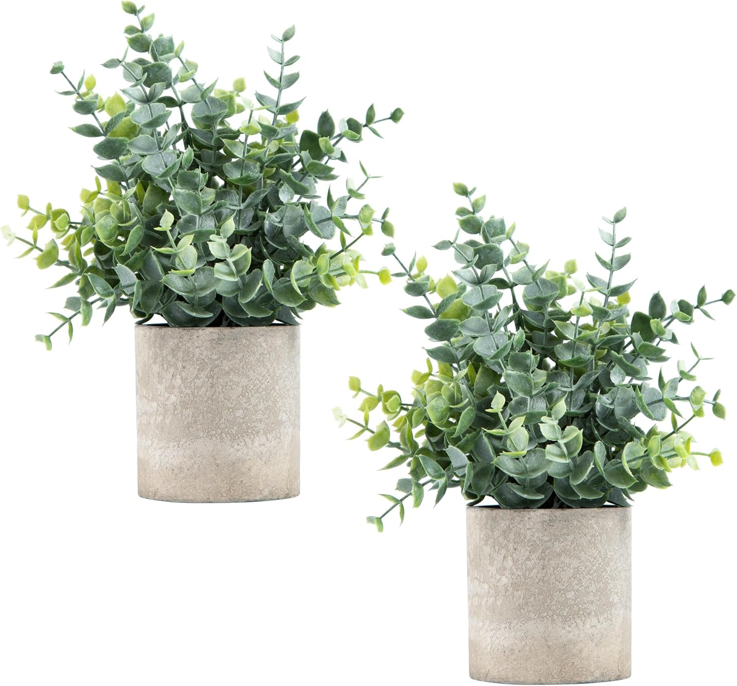 Eucalyptus Artificial Plant in Pot for Shelf Decor