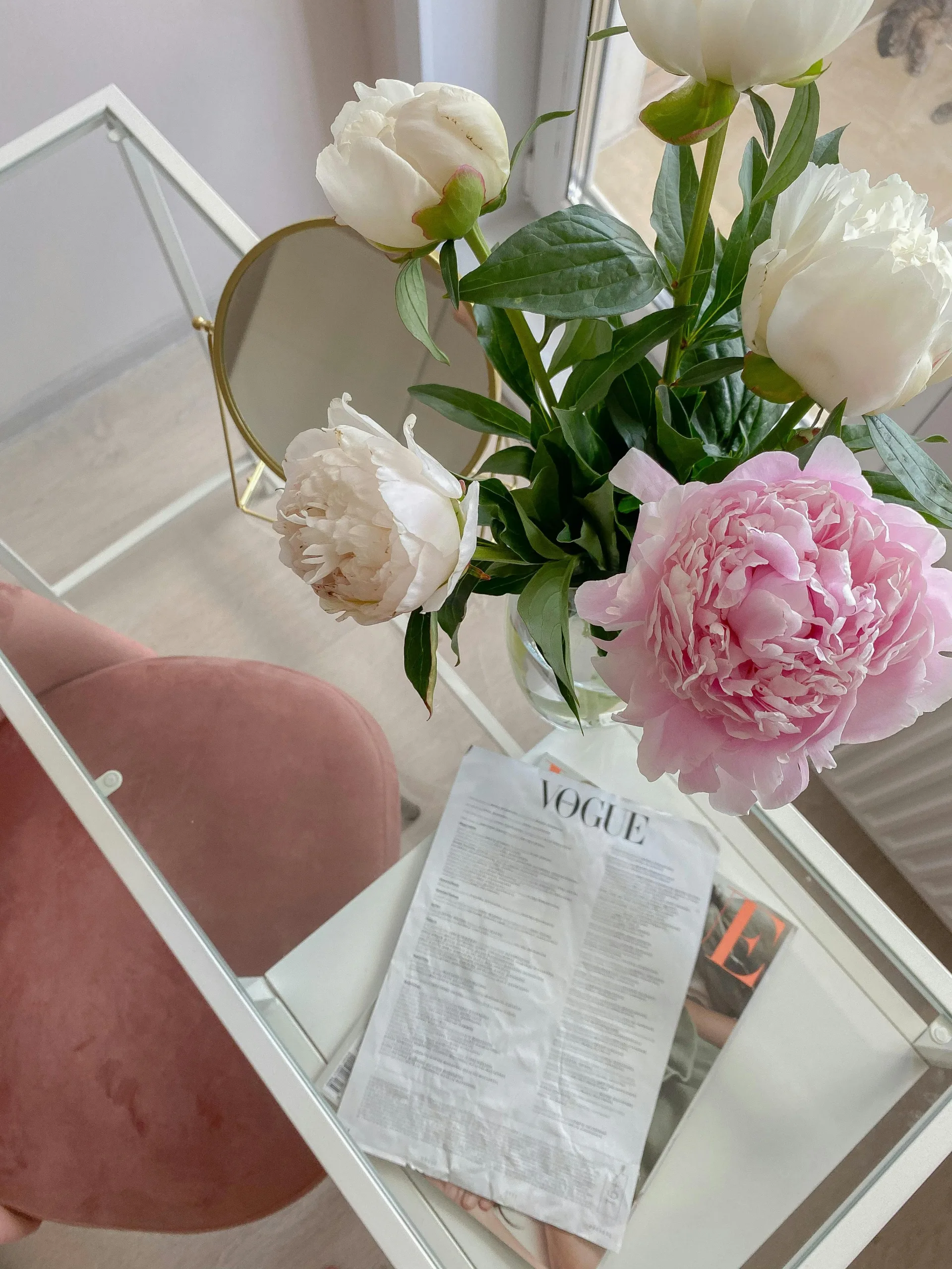 No matter the season, fake roses are always fitting